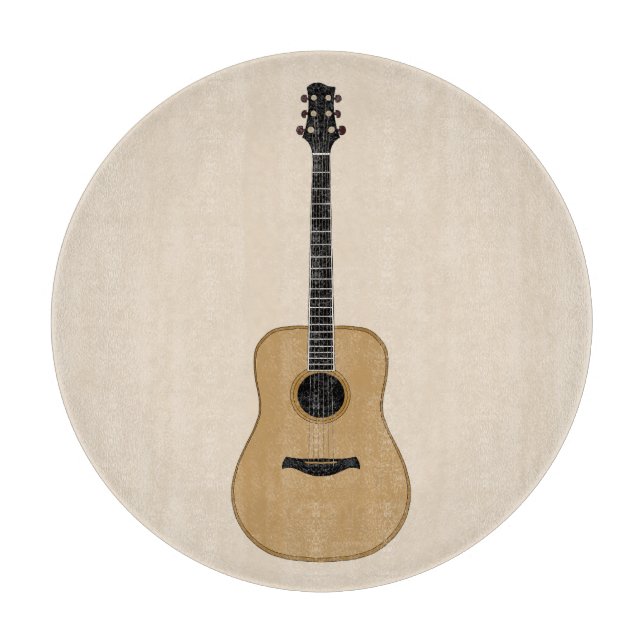 Tabla De Cortar Guitarra encantadora (Anverso)