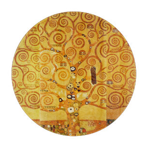 Tabla De Cortar Gustav Klimt Árbol de la Vida: Simbolista Art Nouv