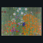 Tabla De Cortar Gustav Klimt Flor Jardín Naturaleza<br><div class="desc">Un bonito cuadro del jardín,  un cuadro clásico de Gustav Klimt,  llamado Cottage Garden,  o Bauergarten,  1907,  que se encuentra cerca de un jardín de flores,  un cuadro de flores de colores.</div>
