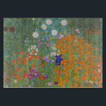 Tabla De Cortar Gustav Klimt Flor Jardín Naturaleza<br><div class="desc">Un bonito cuadro del jardín,  un cuadro clásico de Gustav Klimt,  llamado Cottage Garden,  o Bauergarten,  1907,  que se encuentra cerca de un jardín de flores,  un cuadro de flores de colores.</div>