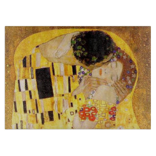 Tabla De Cortar Gustav Klimt La Pintura Clásica Del Beso