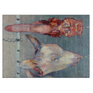 Tabla De Cortar Gustave Caillebotte - Cabeza de ternera y lengua d