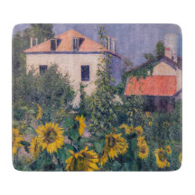 Gustave Caillebotte - Sunflowers, Garden