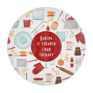 Tabla De Cortar Hacer más barato que Terapia Funny Cocina Rojo