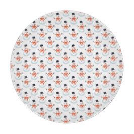 Tabla De Cortar ¡Hagamos un muñeco de nieve!
