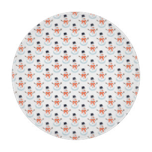 Tabla De Cortar ¡Hagamos un muñeco de nieve!