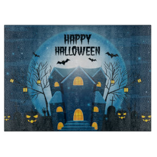 Tabla De Cortar Halloween Haunted House