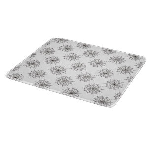 Tabla De Cortar Halloween, Spider Web, Trick O Trete, Boo