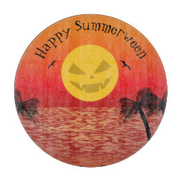 Tabla De Cortar Halloween tropical