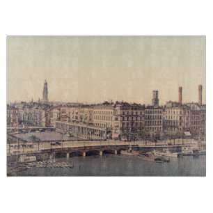 Tabla De Cortar Hamburg Alsterarkaden Deutschland Alster Alemania