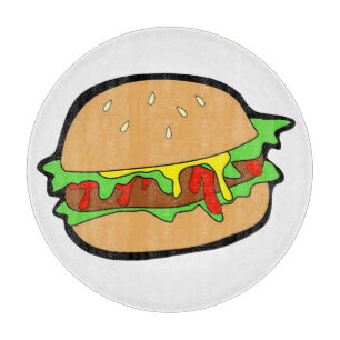 Tabla De Cortar Hamburger Cutting Board