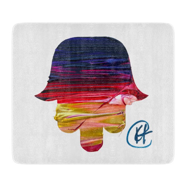 Tabla De Cortar Hamsa Studio Art (Anverso)