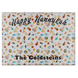 Tabla De Cortar Hannukah Menorah Drip Board Candle Placemat