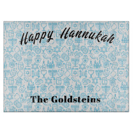 Tabla De Cortar Hannukah Menorah Drip Board Candle Placemat