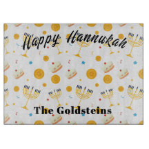 Hannukah Menorah Drip Board Candle Placemat