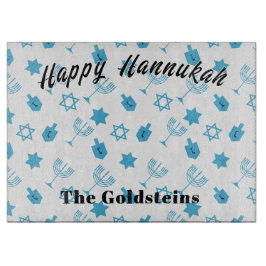 Tabla De Cortar Hannukah Menorah Drip Board Candle Placemat