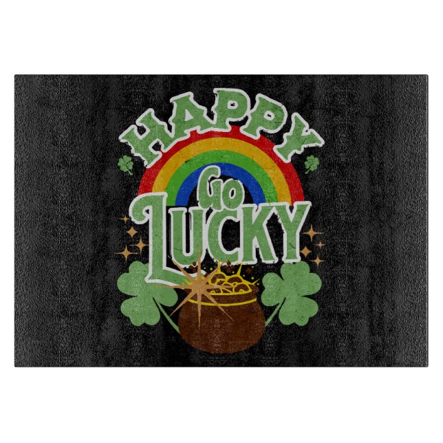 Tabla De Cortar Happy Go Lucky (Anverso)