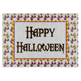 Tabla De Cortar Happy Halloween Candy Pattern Board
