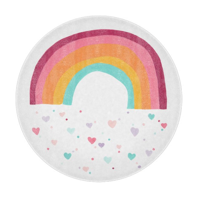 Tabla De Cortar Happy Rainbow Magic (Anverso)