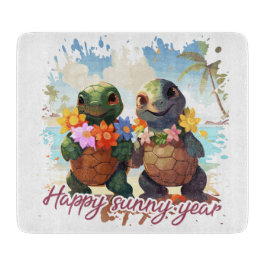 Tabla De Cortar Happy sunny year too