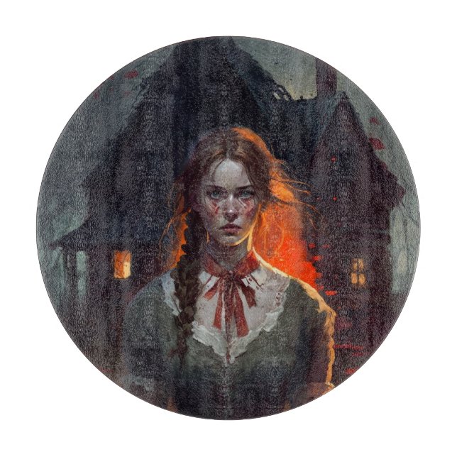 Tabla De Cortar Haunting house (Anverso)