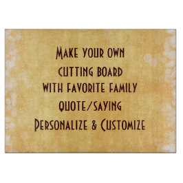 Tabla De Cortar Haz tu propia cita o diciendo