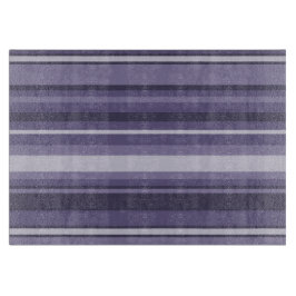Tabla De Cortar Heather rayas púrpuras