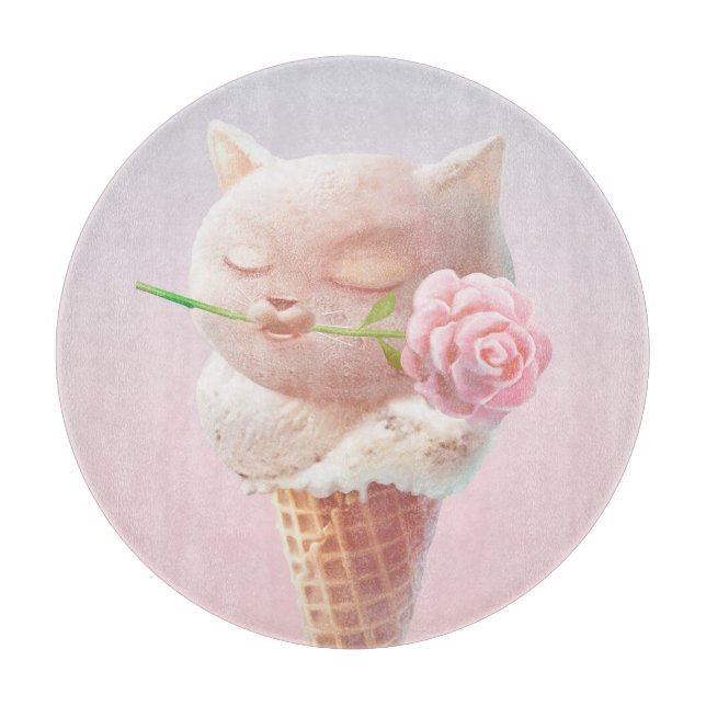 Tabla De Cortar Helado Kitty - Rosy & Dreamy (Anverso)