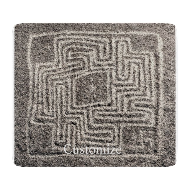 Tabla De Cortar Hemet Maze Stone Thunder_Cove (Anverso)