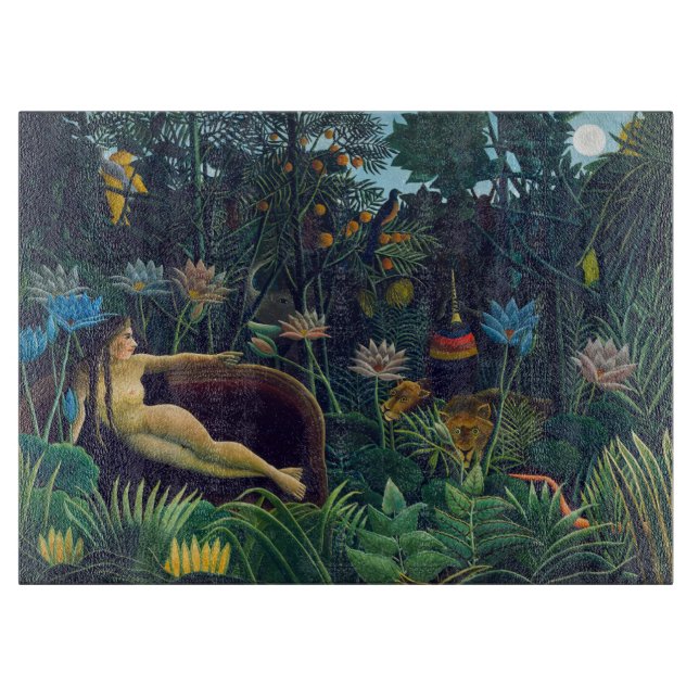 Tabla De Cortar Henri Rousseau - El sueño / Le Reve (Anverso)