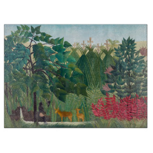 Tabla De Cortar Henri Rousseau - La cascada