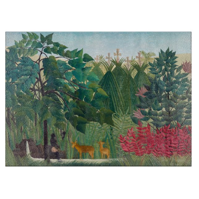 Tabla De Cortar Henri Rousseau - La cascada (Anverso)