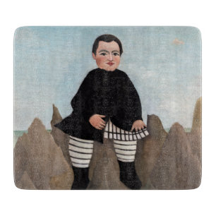 Tabla De Cortar Henri Rousseau - Niño en las rocas