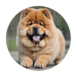 Tabla De Cortar Hermosa Chow Chow