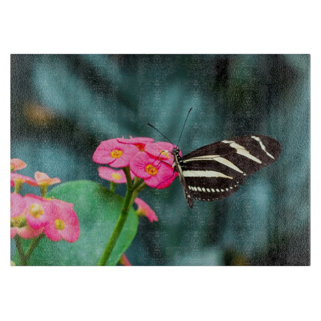 Tabla De Cortar Hermosa mariposa  (Anverso)