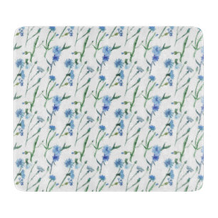 Tabla De Cortar Hermosas flores acuáticas