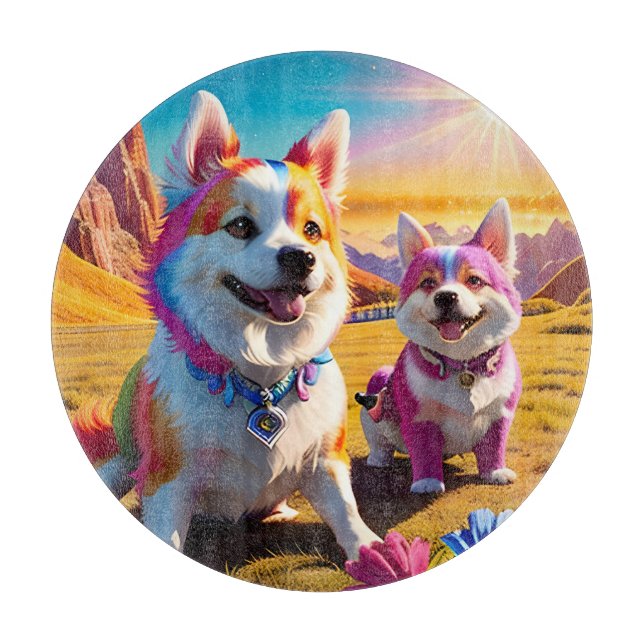 Tabla De Cortar Hermoso animal cuatro (Anverso)