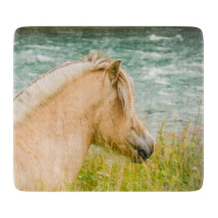Tabla De Cortar Hermoso caballo de fiordo