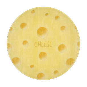 Tabla De Cortar Hermoso queso suizo Personalizable
