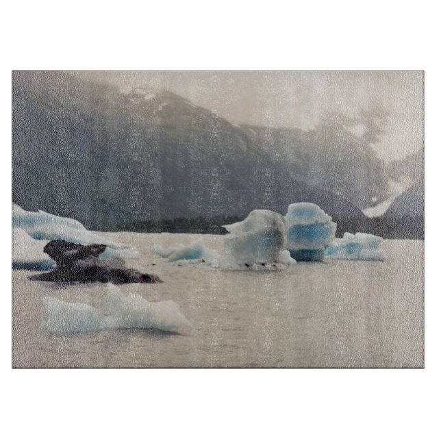 Tabla De Cortar Hielo azul (Anverso)