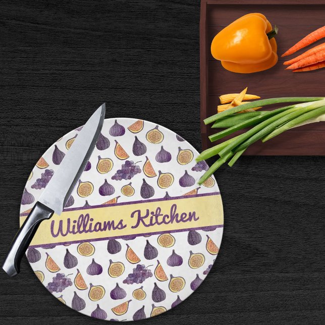 Tabla De Cortar Higos y uvas de la familia personalizado (Subido por el creador)