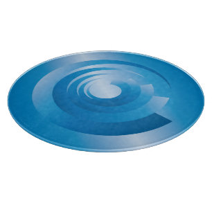 Tabla De Cortar hilatura de colores de cielo