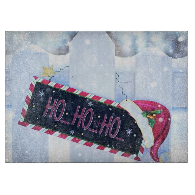 Tabla De Cortar Ho Ho Ho Ho (Anverso)