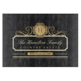 Tabla De Cortar Hogar familiar con oro de carbón vegetal