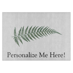 Tabla De Cortar Hojas de hierro botánico presionadas - Mezcla y co