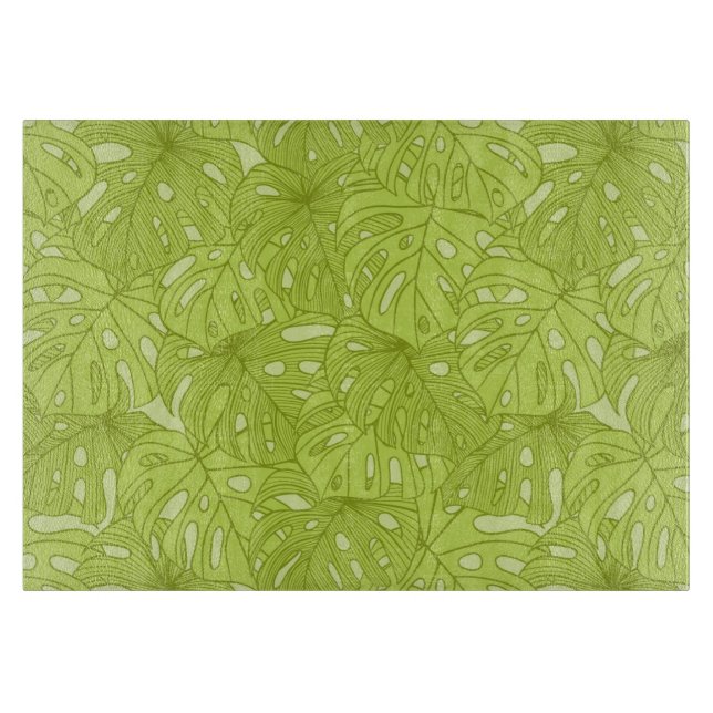 Tabla De Cortar Hojas de la palmera (Anverso)