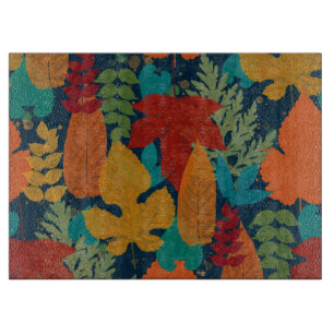 Tabla De Cortar Hojas de otoño