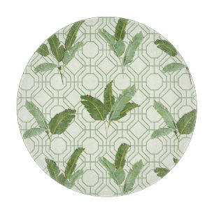 Tabla De Cortar Hojas de palma tropicales