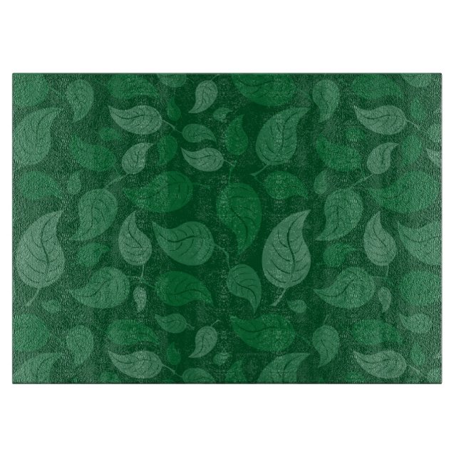 Tabla De Cortar Hojas verdes (Anverso)