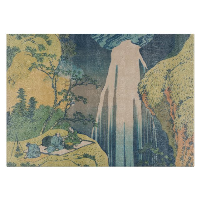 Tabla De Cortar Hokusai Amida cae cascada (Anverso)